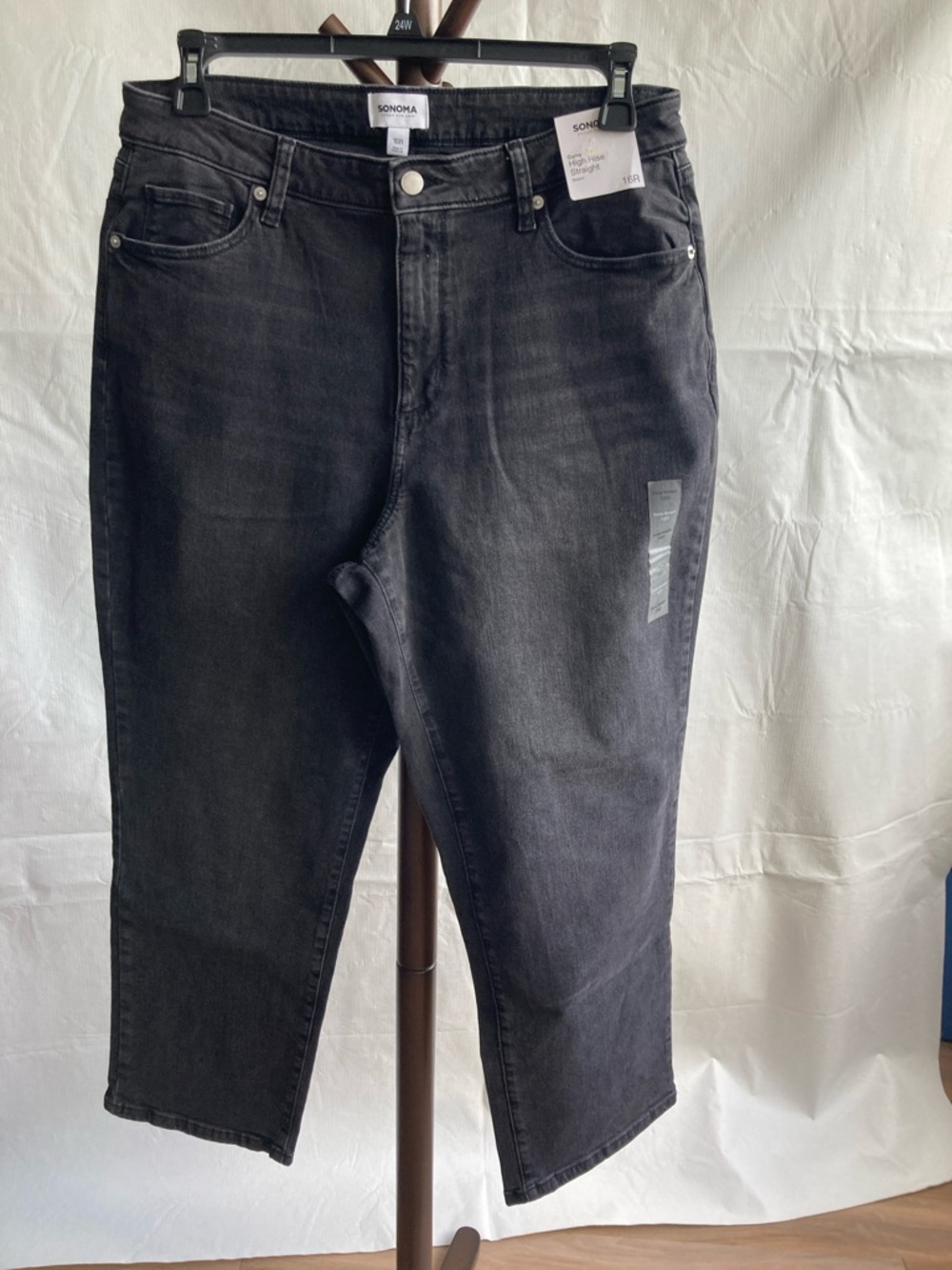 Sonoma Curvy High Rise Straight jean size 16 R